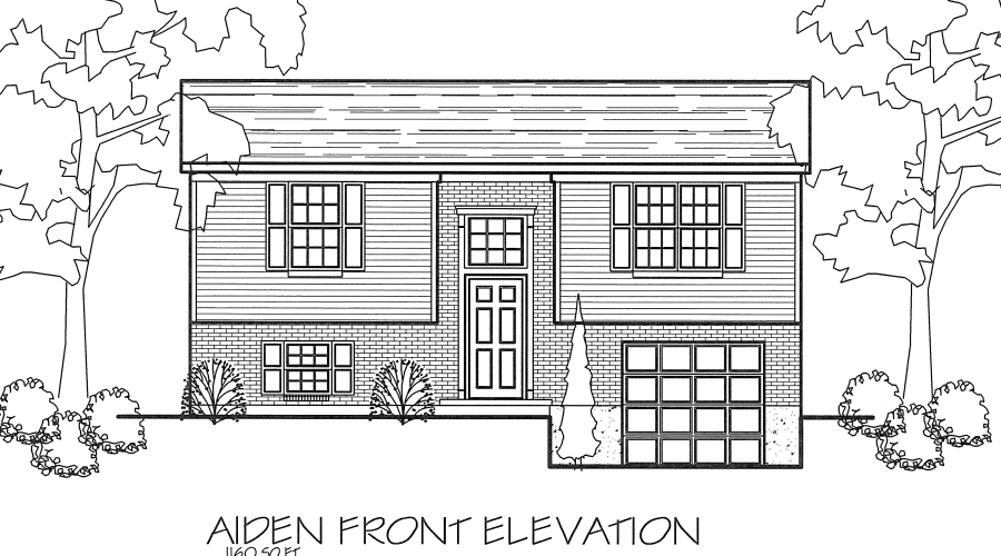 Aiden front elevation