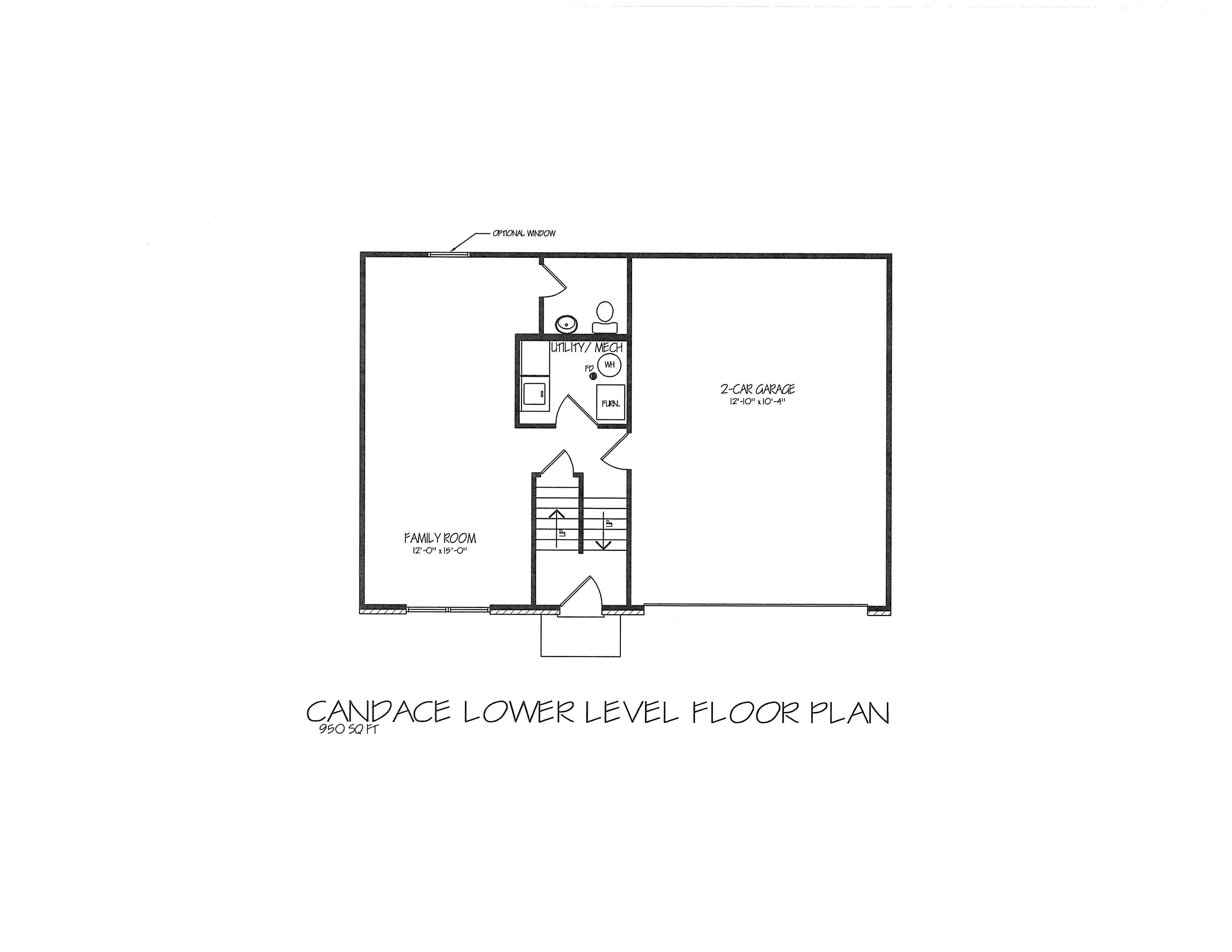 Ava floor plan, sheet 1 of 2