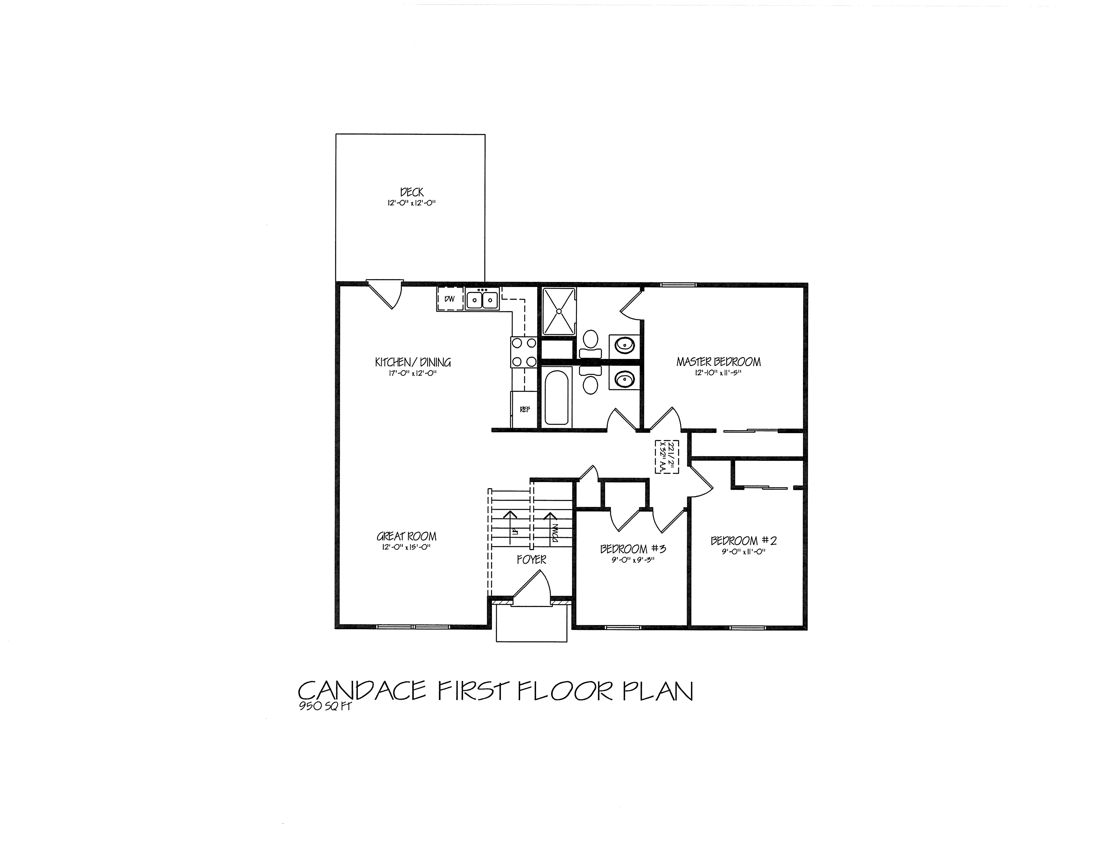 Ava floor plan, sheet 2 of 2