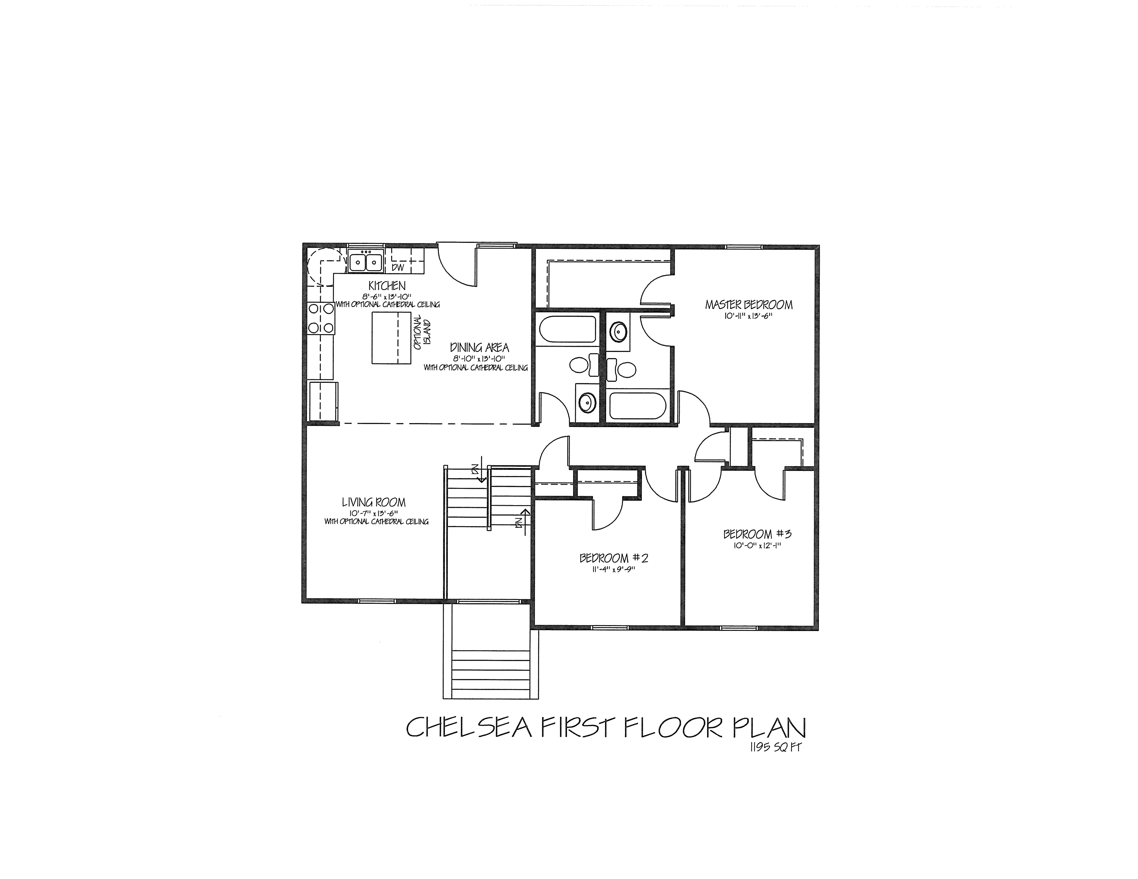 Chelsea floor plan, sheet 1 of 2