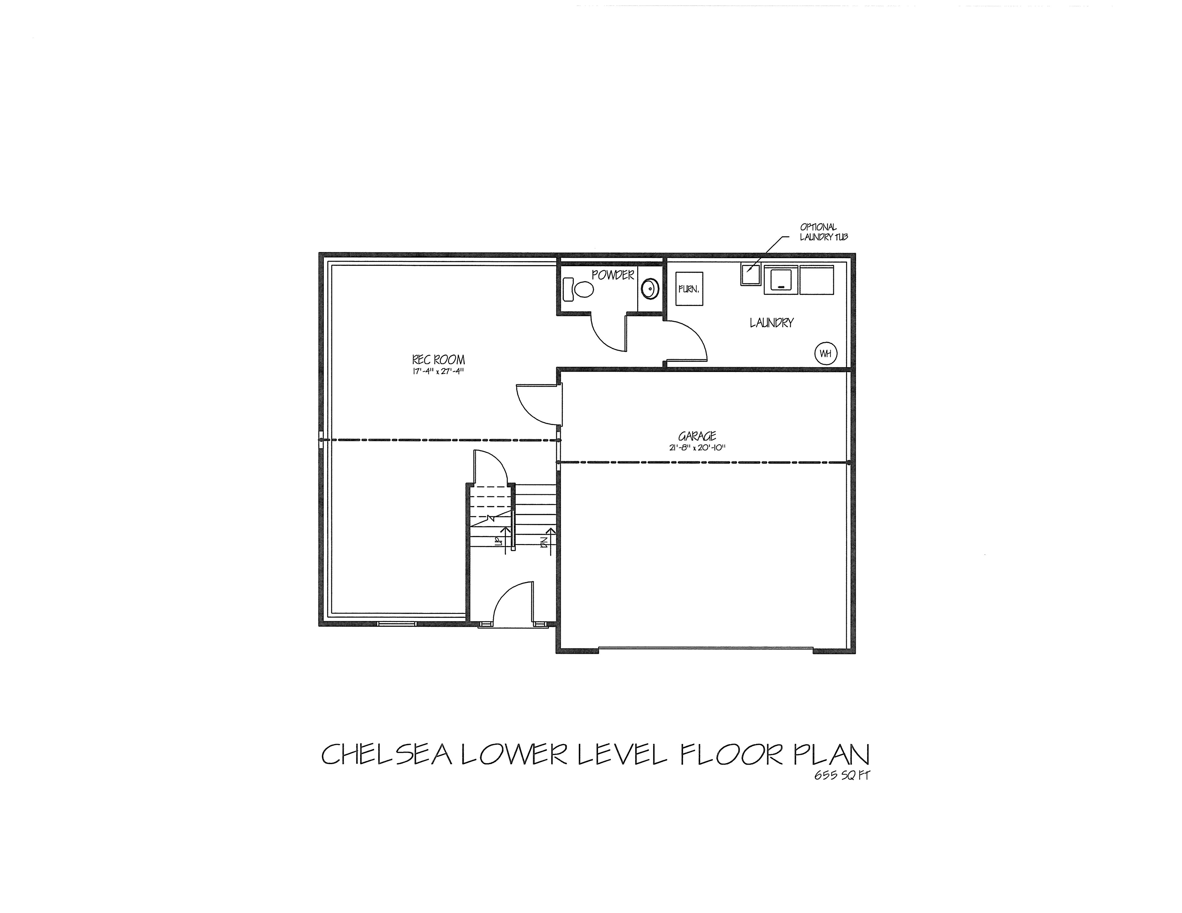 Chelsea floor plan, sheet 2 of 2