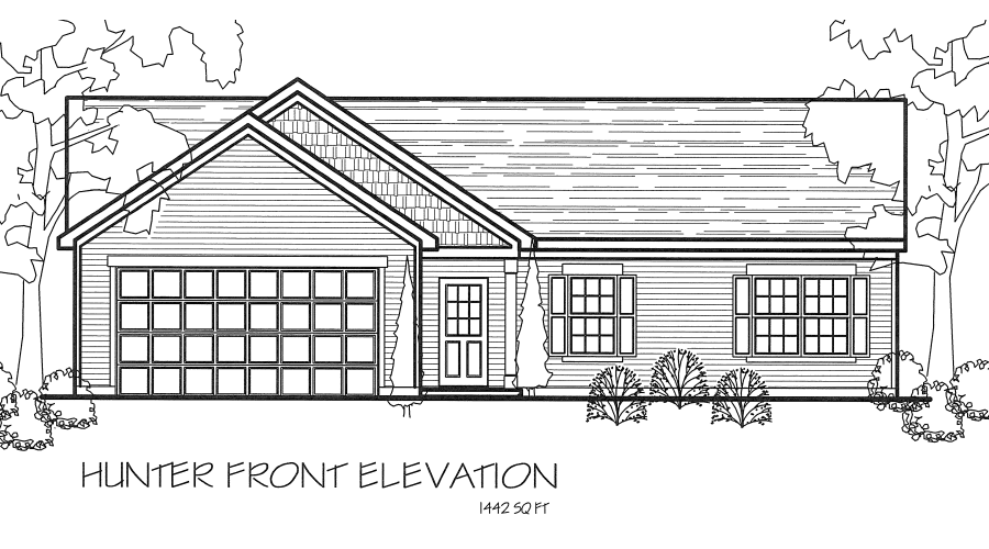 Hunter front elevation