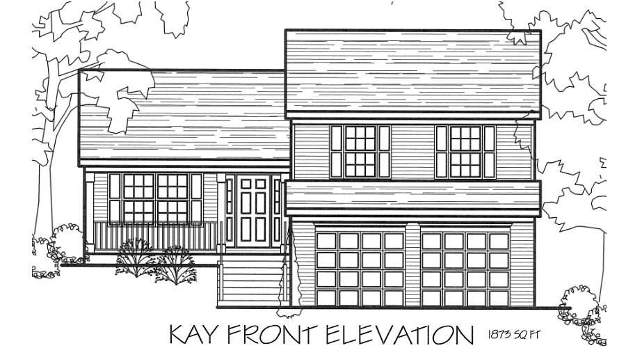 Kay front elevation