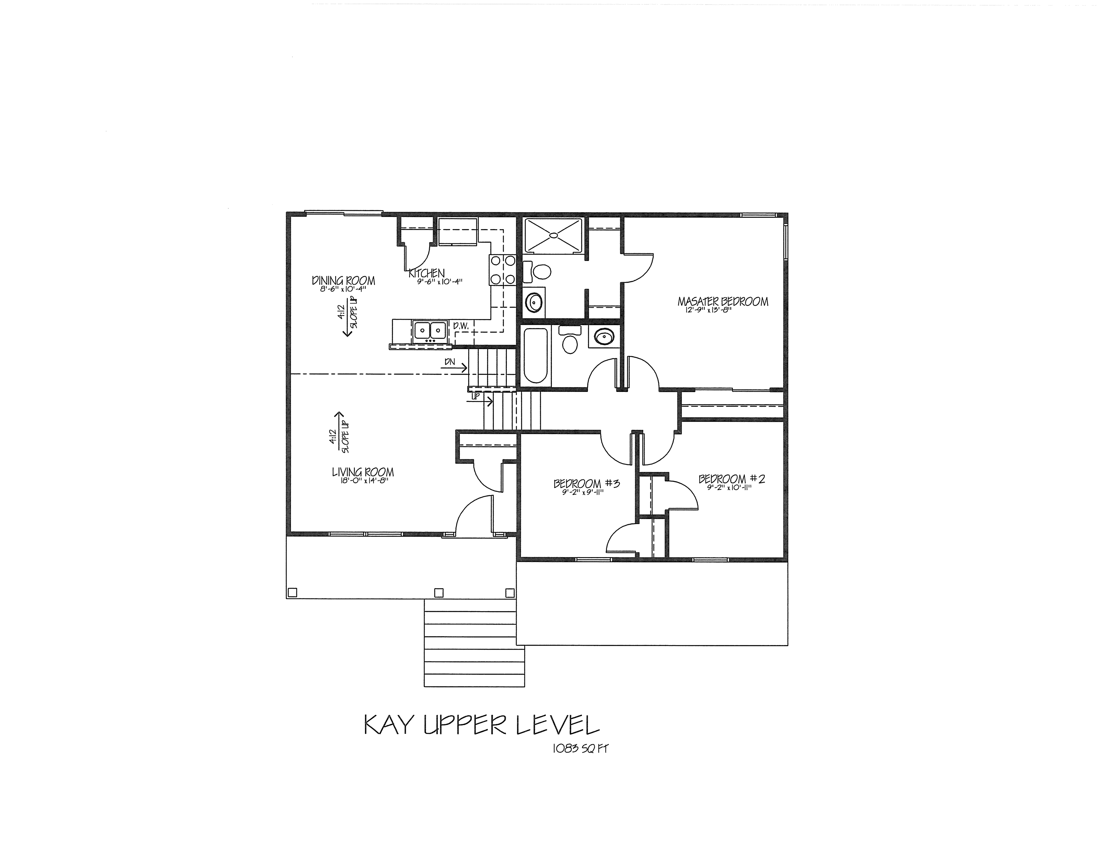 Kay floor plan, sheet 2 of 2