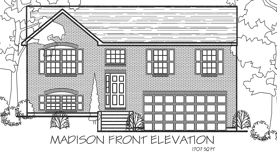 Madison front elevation