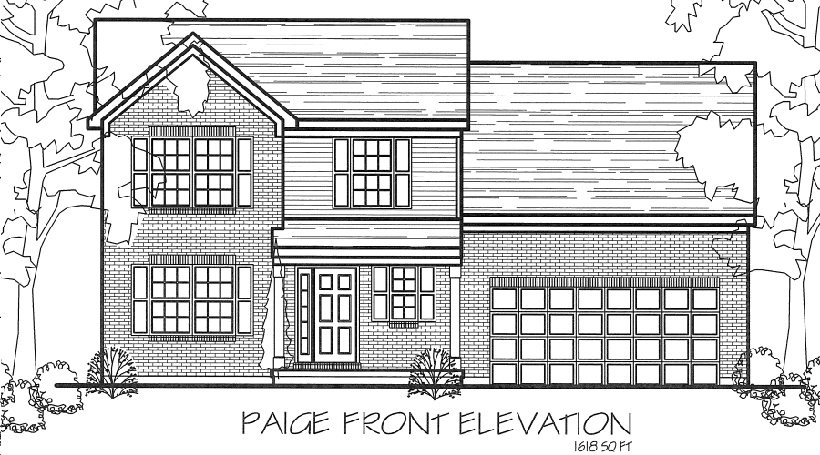 Paige front elevation